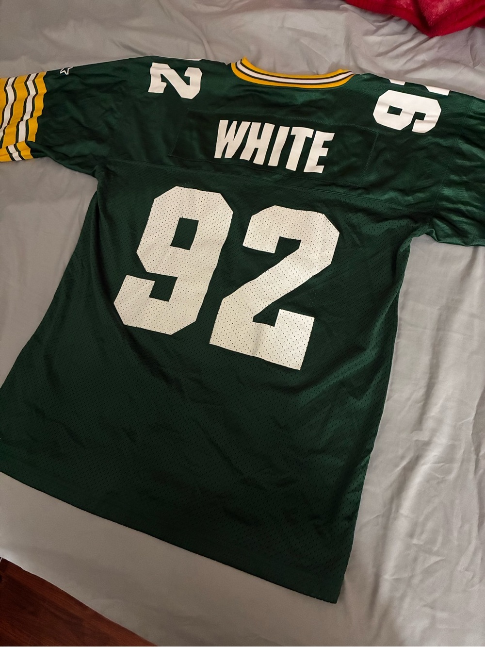 Reggie White #92 Vintage Starter Size Large 48 Green Bay Packers Jersey